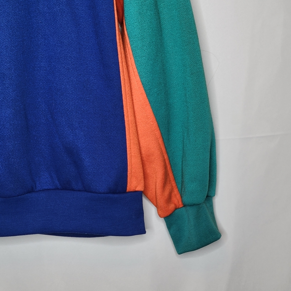 Vintage McGregor Color Block Sweatshirt Size M - Picture 4 of 7